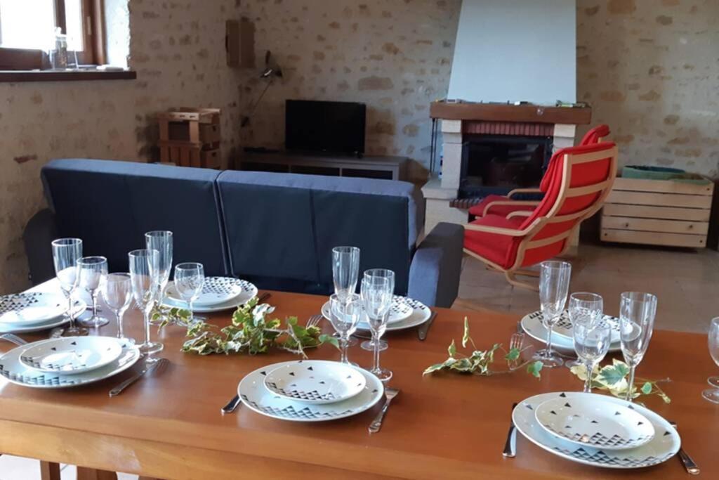 Gite De La Grange Ruille-en-Champagne Экстерьер фото